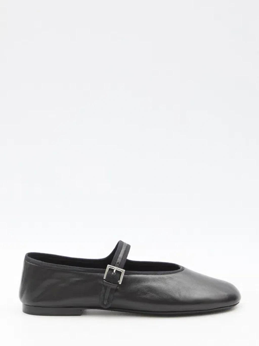 Boheme Mj Flat Ballerina Shoes In Black Product Image