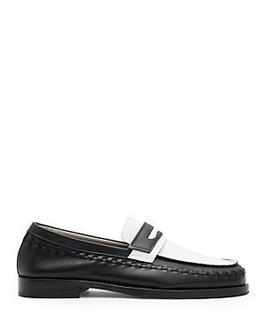 AllSaints Sammy Leather Loafer Men's Lace Up Wing Tip Shoes Product Image