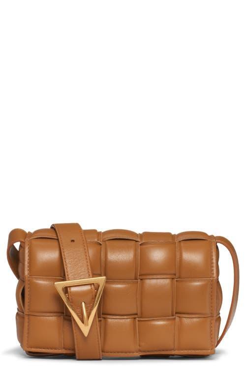 Bottega Veneta Small Padded Cassette Intrecciato Leather Crossbody Bag Product Image