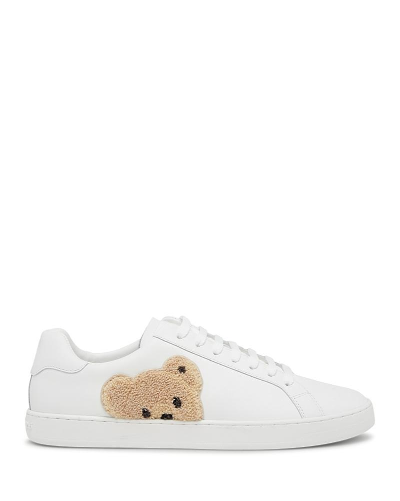 Palm Angels Mens New Teddy Bear Lace Up Tennis Sneakers Product Image