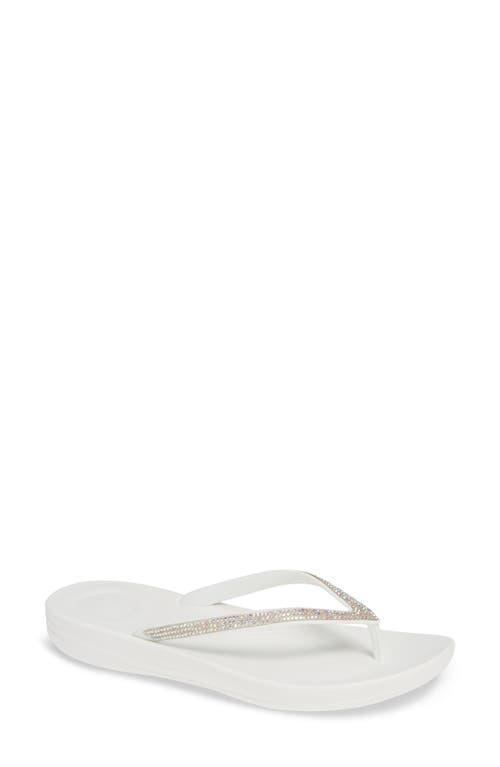 FitFlop Womens Iqushion Sparkle Flip-Flop Sandal Product Image