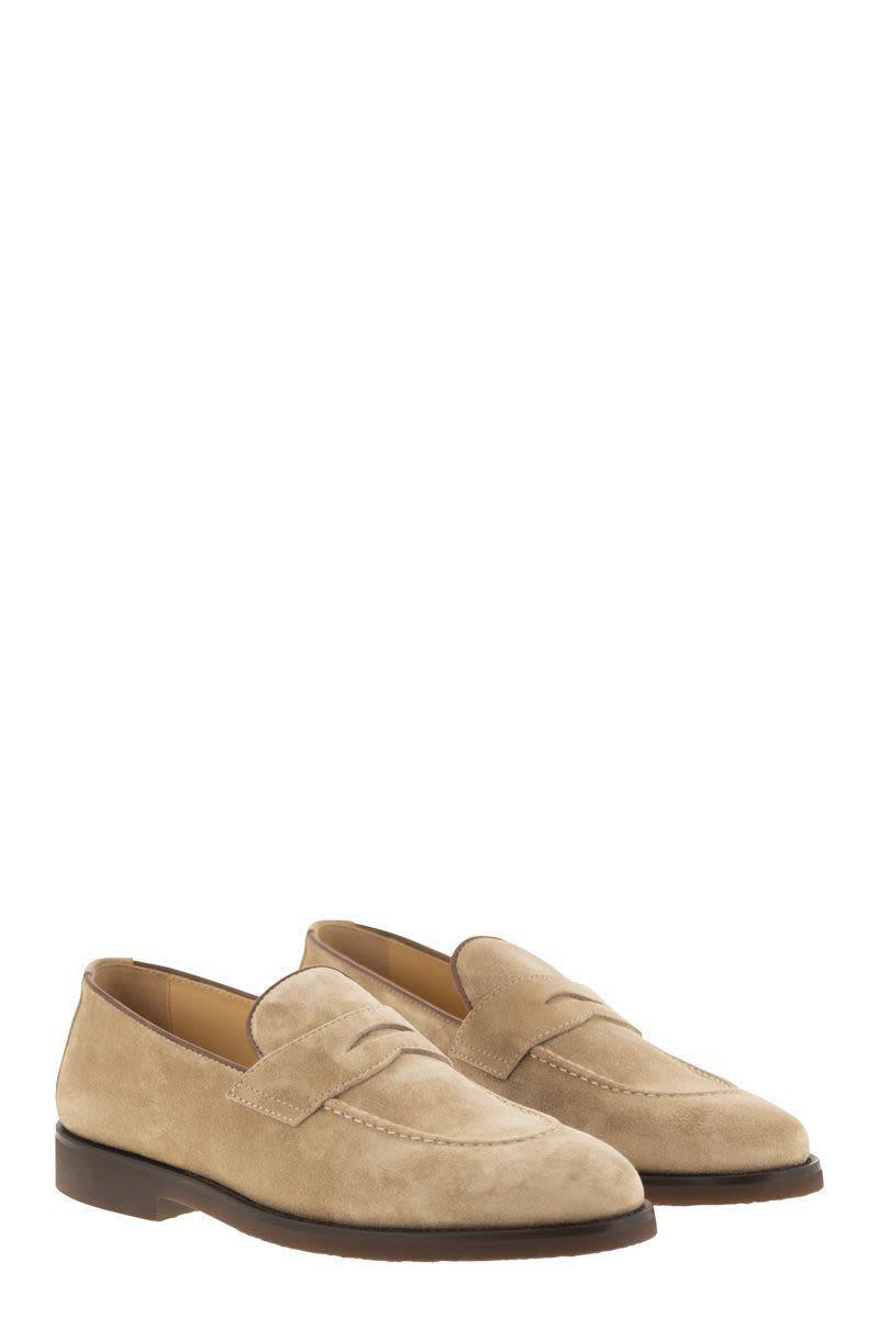 BRUNELLO CUCINELLI Loafers In Haselnuss Product Image