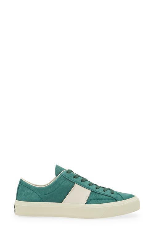 TOM FORD Cambridge Low Top Sneaker In Green Product Image