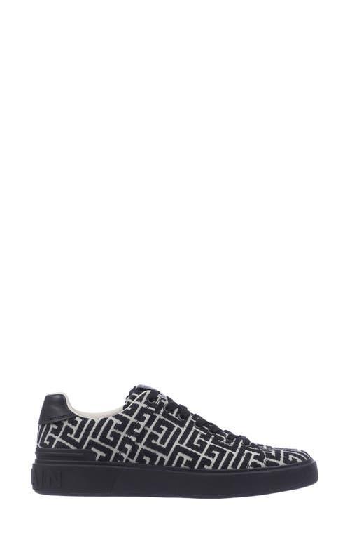 Mens B-Court Jacquard Monogram Low Top Sneakers Product Image