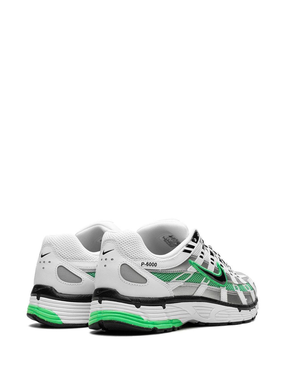 P-6000 Premium Sneakers White / Spring Green In Multicolor Product Image