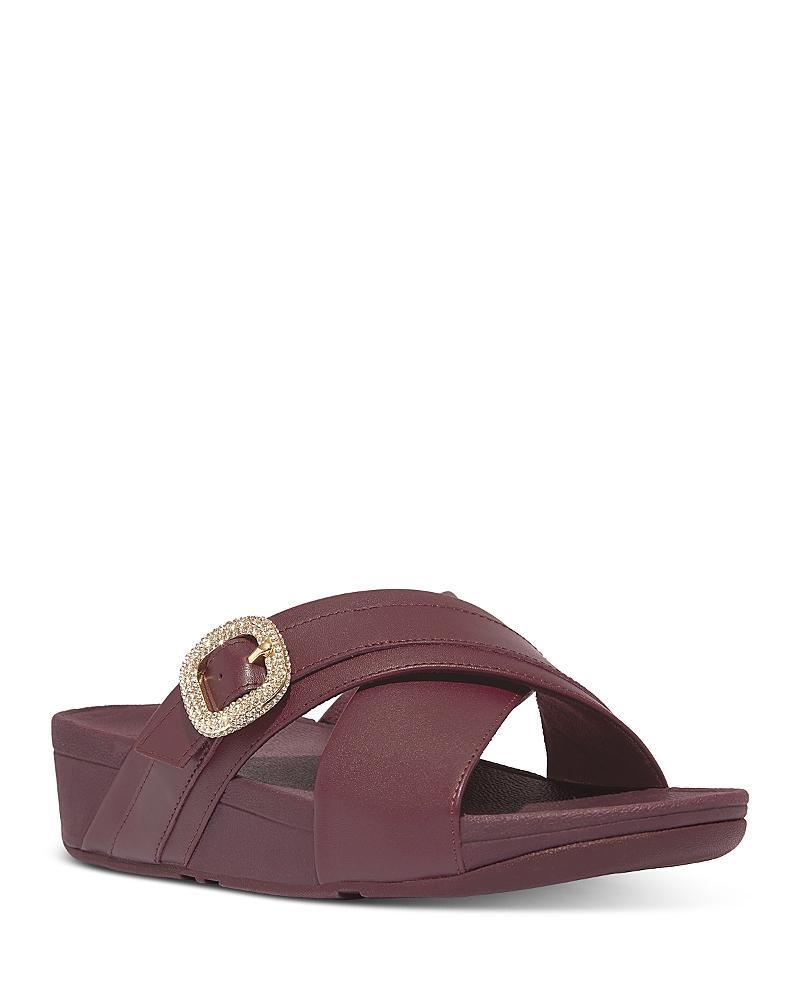 FitFlop Womens Lulu Crystal Buckle Sandals Product Image