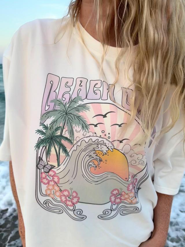 Beach Bum Sunset tee Product Image