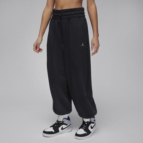 Jordan Womens SPT Fleece GFX Pant - Black/Stealth Product Image