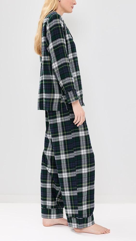 Polo Ralph Lauren Plaid Flounce Sleep Set | Shopbop Product Image