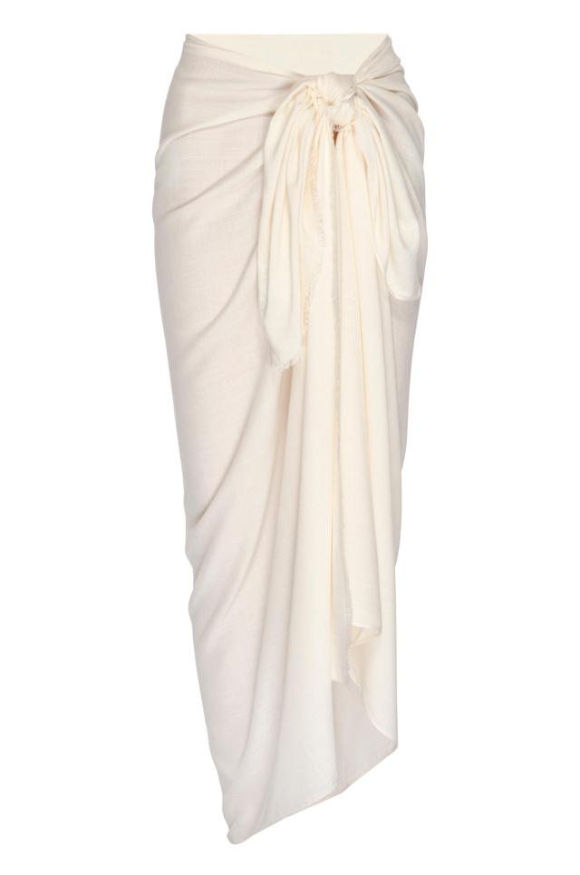 Amalfi Sarong - Ivory Product Image