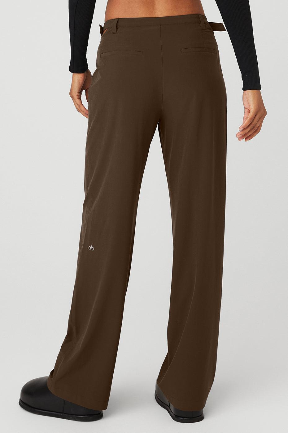 Mid-Rise Showdown Trouser - Espresso Product Image