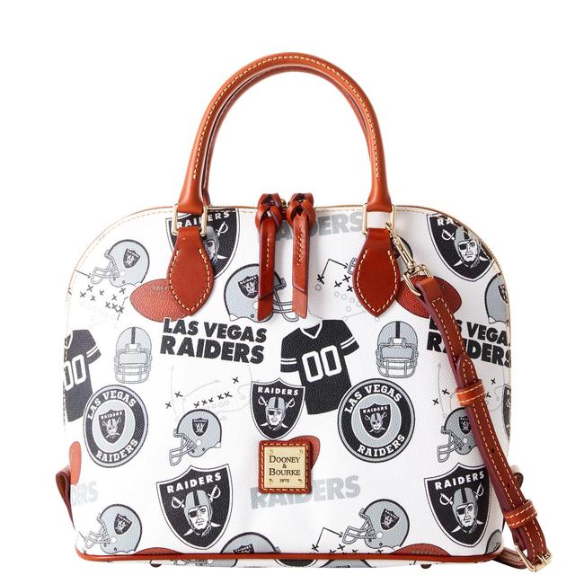 Dooney & Bourke NFL Raiders Zip Zip Satchel Product Image