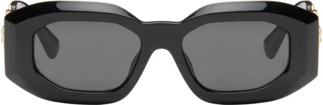 VERSACE Black Maxi Medusa Biggie Sunglasses Product Image