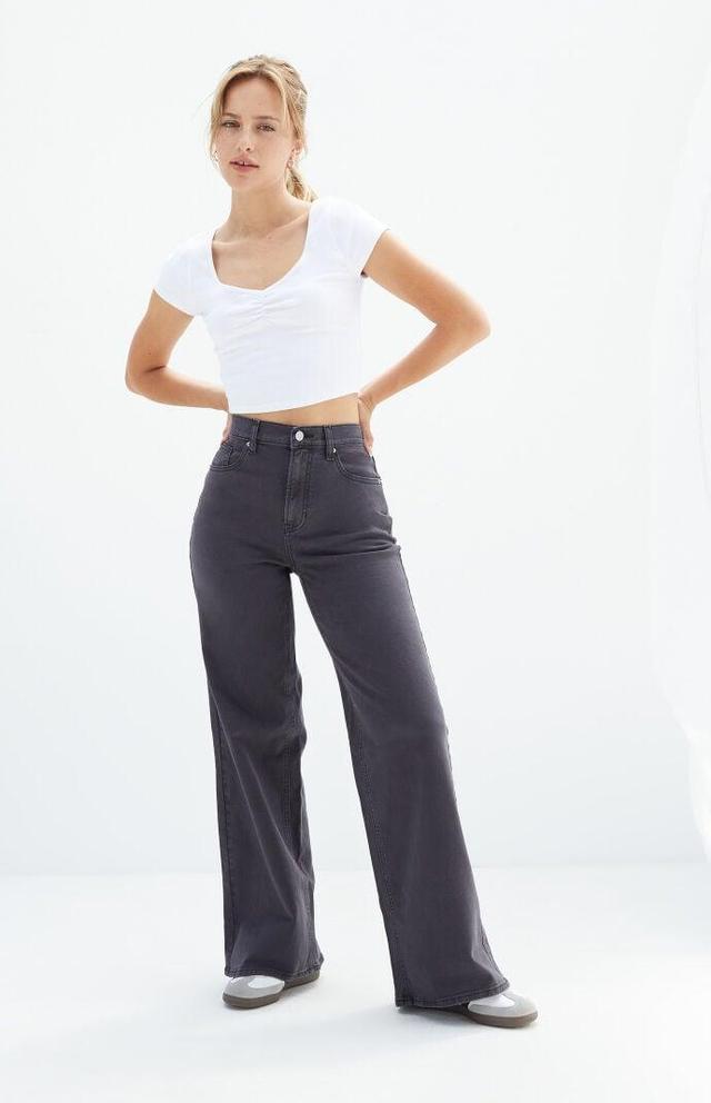 PacSun High Waist Wide Leg Jeans Product Image