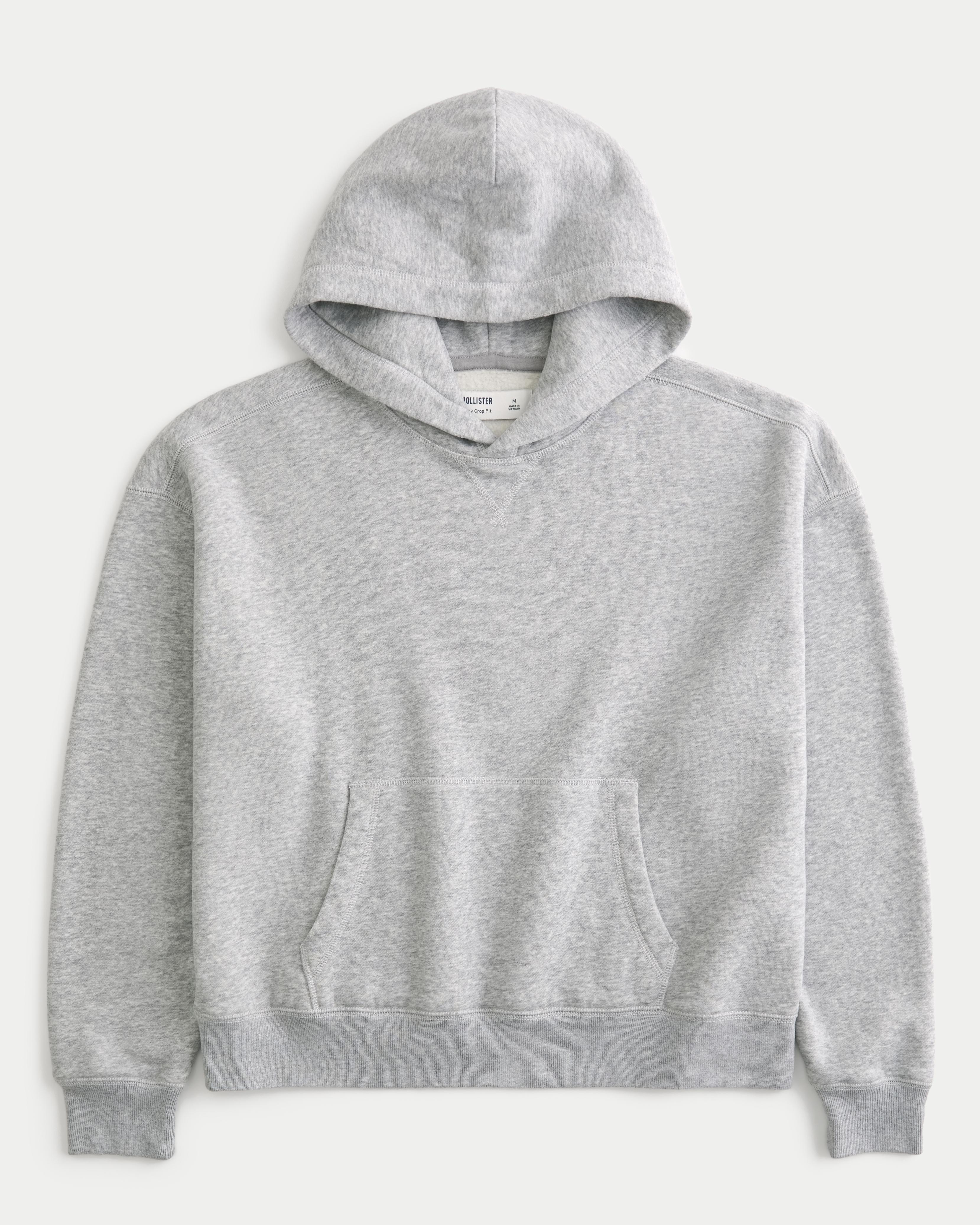 Boxy Crop Hoodie Product Image