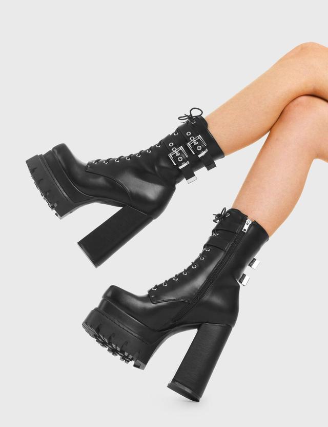 Wannabe Platform Ankle Boots Product Image