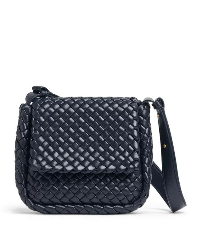 Mini Cobble Shoulder Bag In Grey Product Image