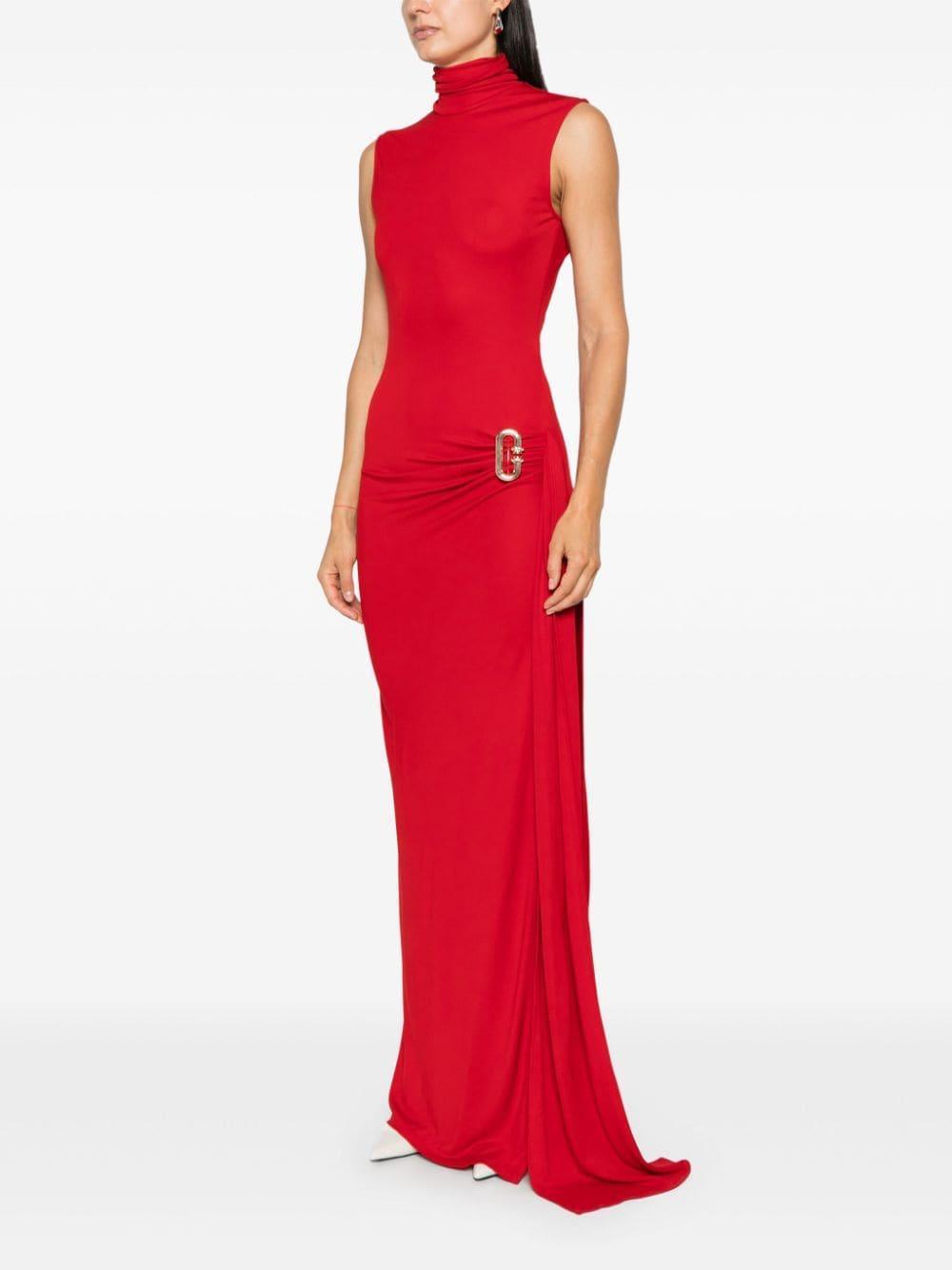 draped maxi dress Product Image