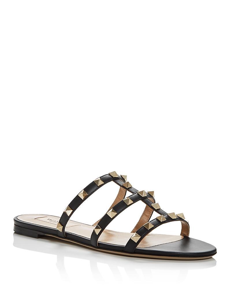 Valentino Garavani Rockstud Slide Sandal Product Image