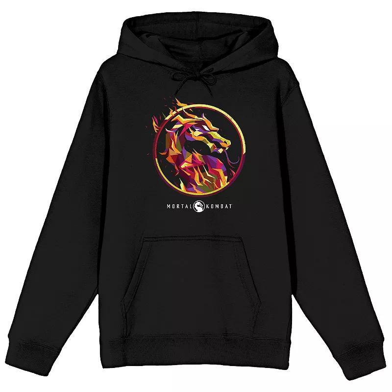 Mens Mortal Kombat Dragon Logo Hoodie Product Image