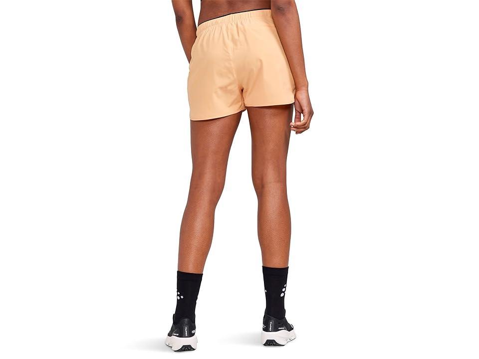 Craft Adv Essence 2 Stretch Shorts (Peach) Women's Clothing Product Image