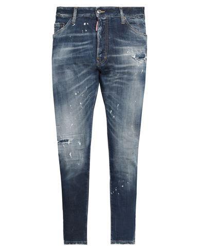 DSQUARED2 Man Jeans Blue Size 40 Cotton, Elastane Product Image