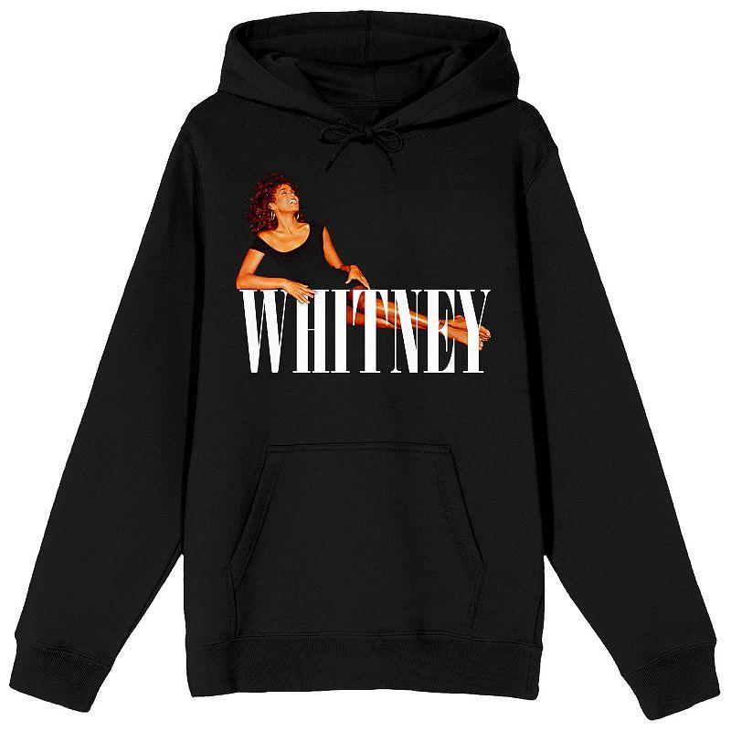 Mens Whitney Houston Lounging Graphic Hoodie Product Image