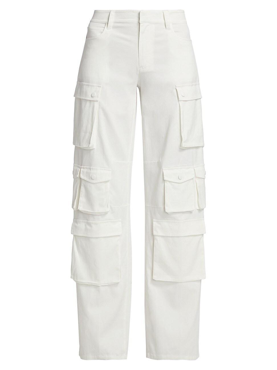 Olympia Mid-Rise Baggy Cargo Pants Product Image