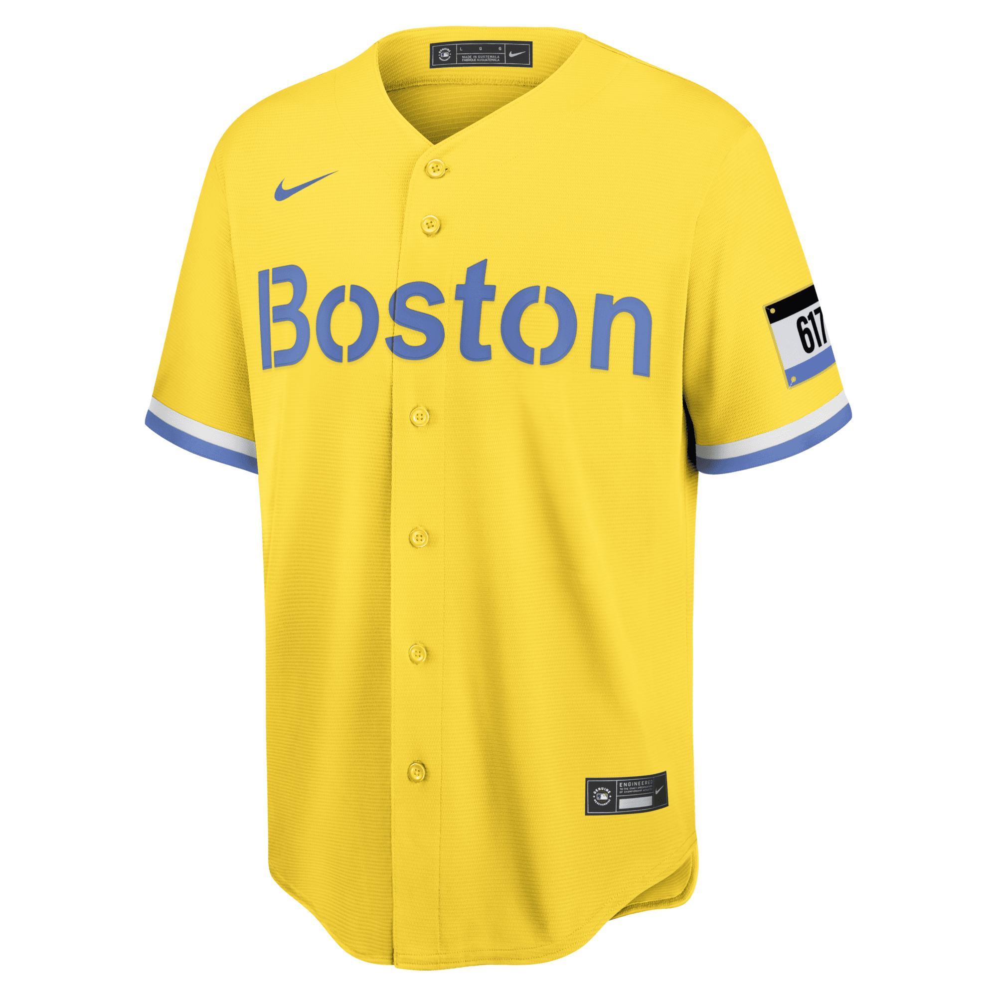 Nike Mens MLB Boston Red Sox City Connect Replica Baseball Jersey Product Image