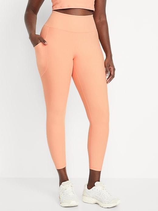 High-Waisted PowerSoft 7/8 Leggings Product Image