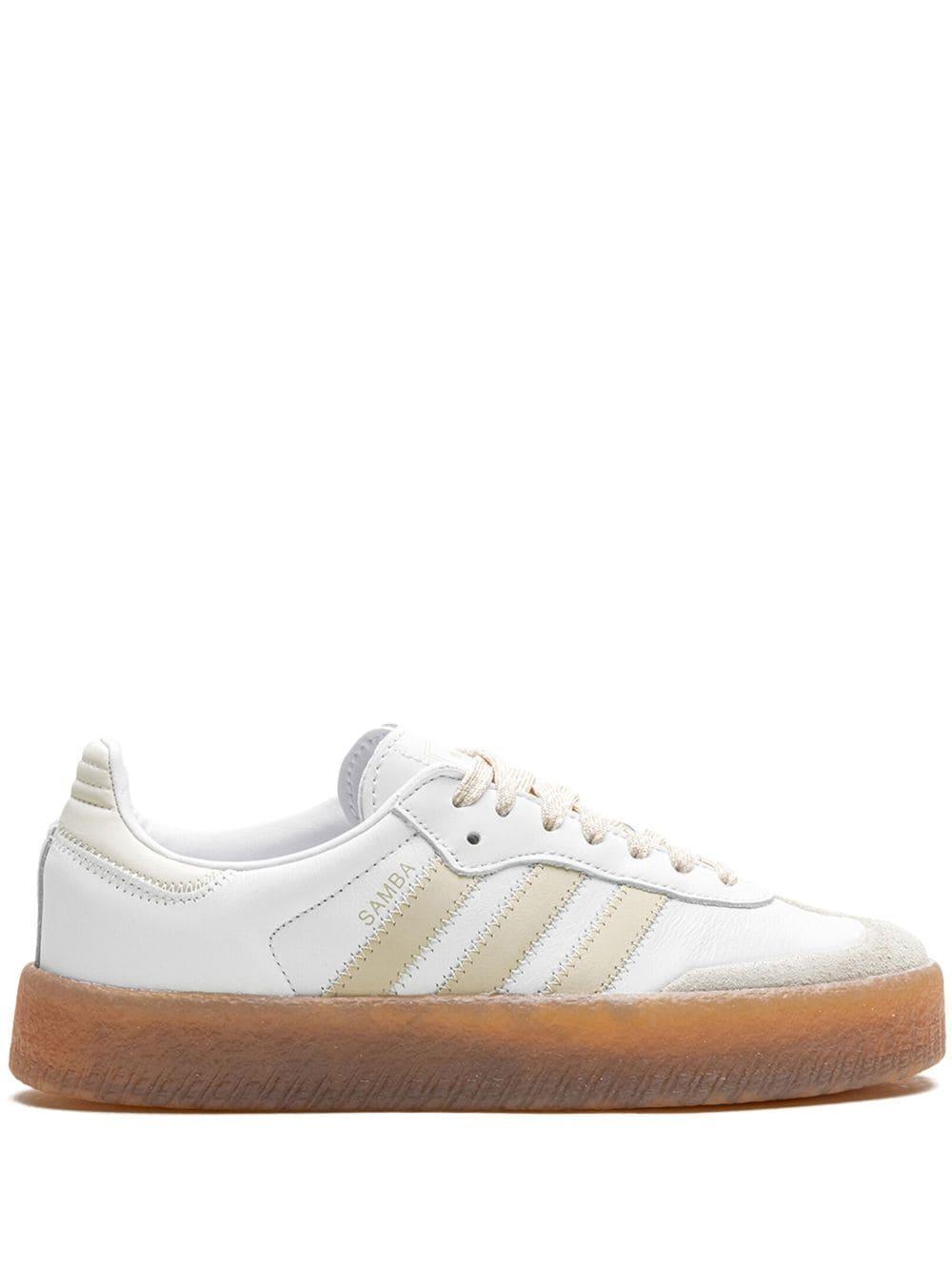 Adidas Women's Originals Sambae Casual Shoes In White/wonder White/off White Product Image