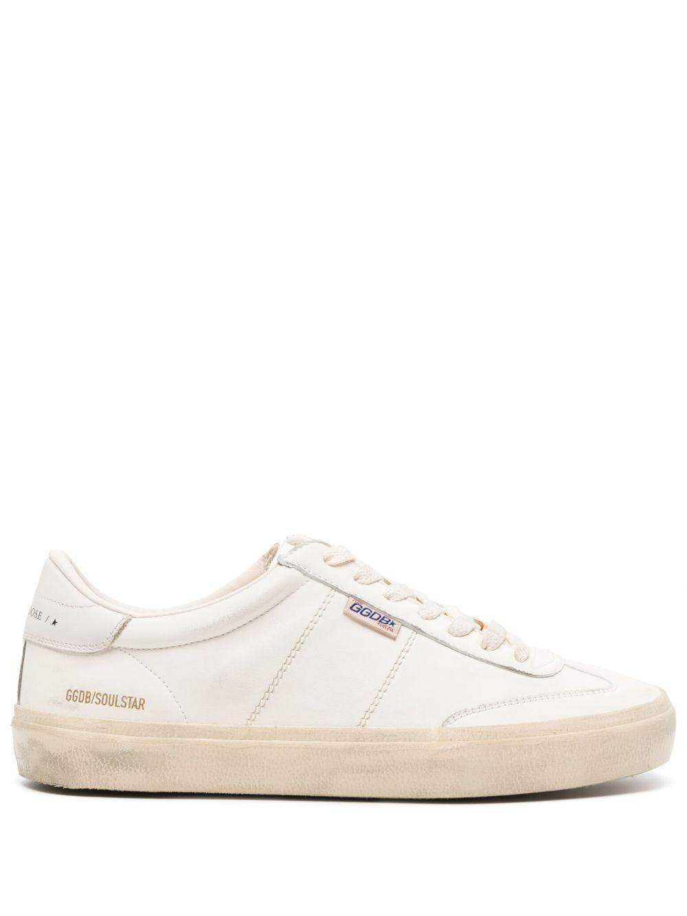 GOLDEN GOOSE Soul Star Low-top Sneakers In Neutrals Product Image