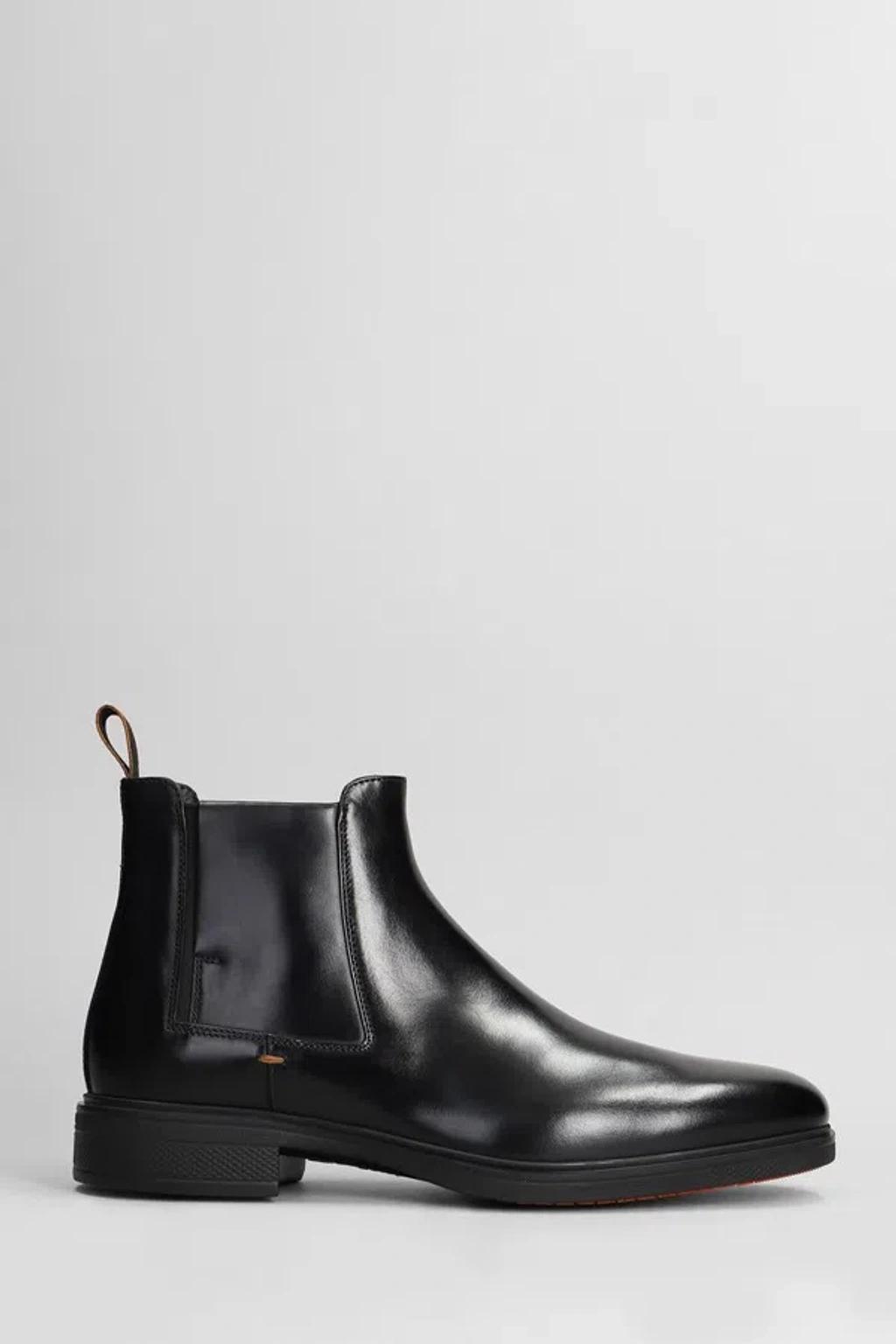 SANTONI Boots In Black Product Image