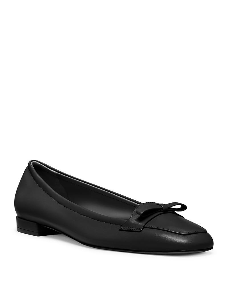 Womens Tully Lacquered Leather Loafers Product Image