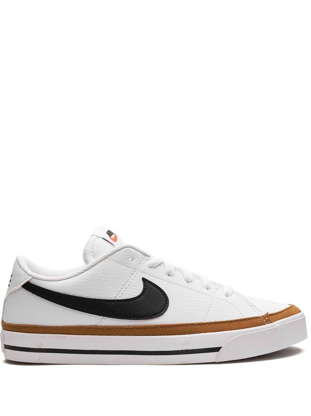 NIKE Court Legacy Low-top Sneakers In White Product Image