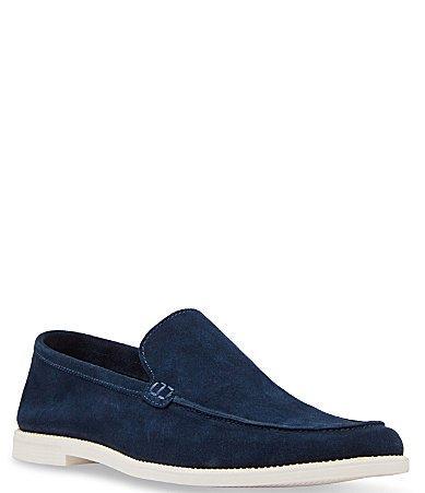 Steve Madden Mens Ragle Suede Slip On Loafers Product Image