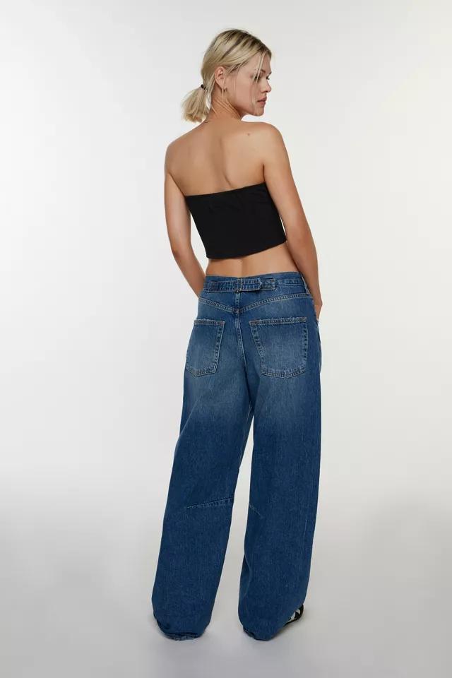 BDG Logan Buckle Baggy Boyfriend Jean Product Image