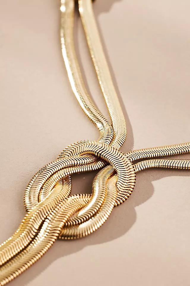 Knotted Lariat Necklace Product Image