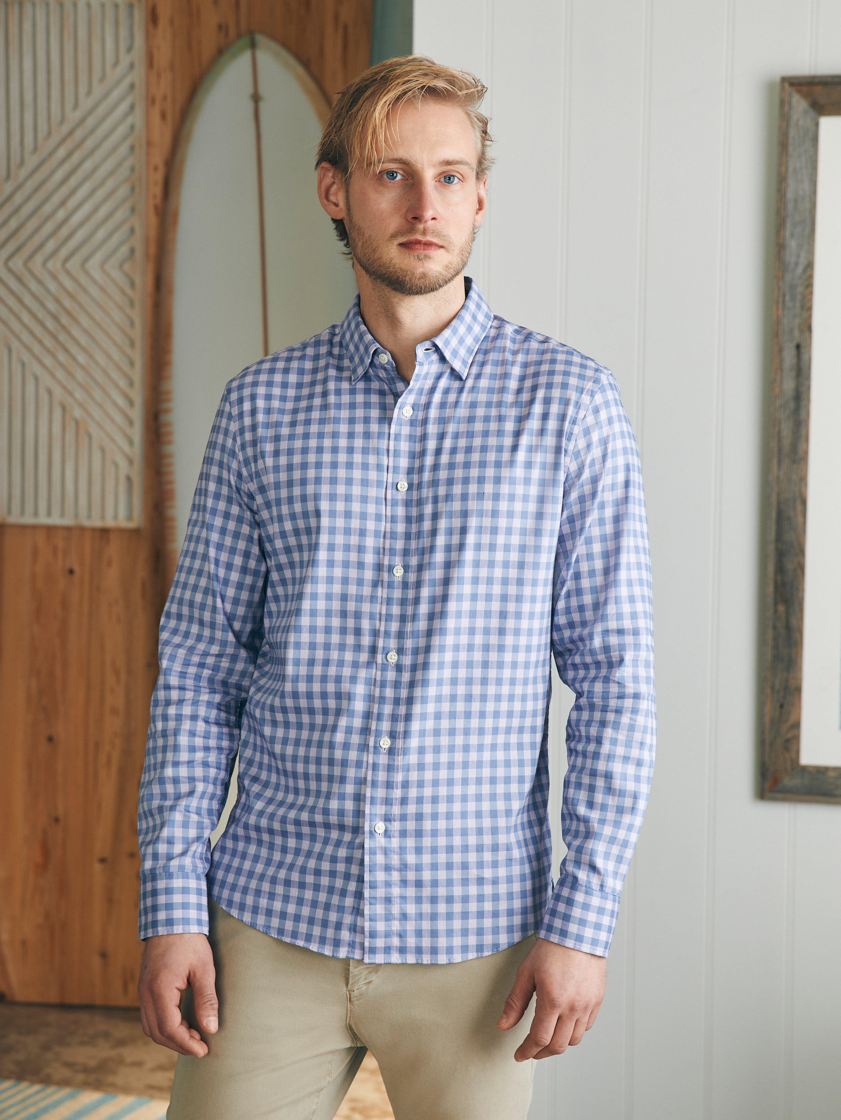 Movement™ Shirt - Lilac Waters Gingham Male Product Image