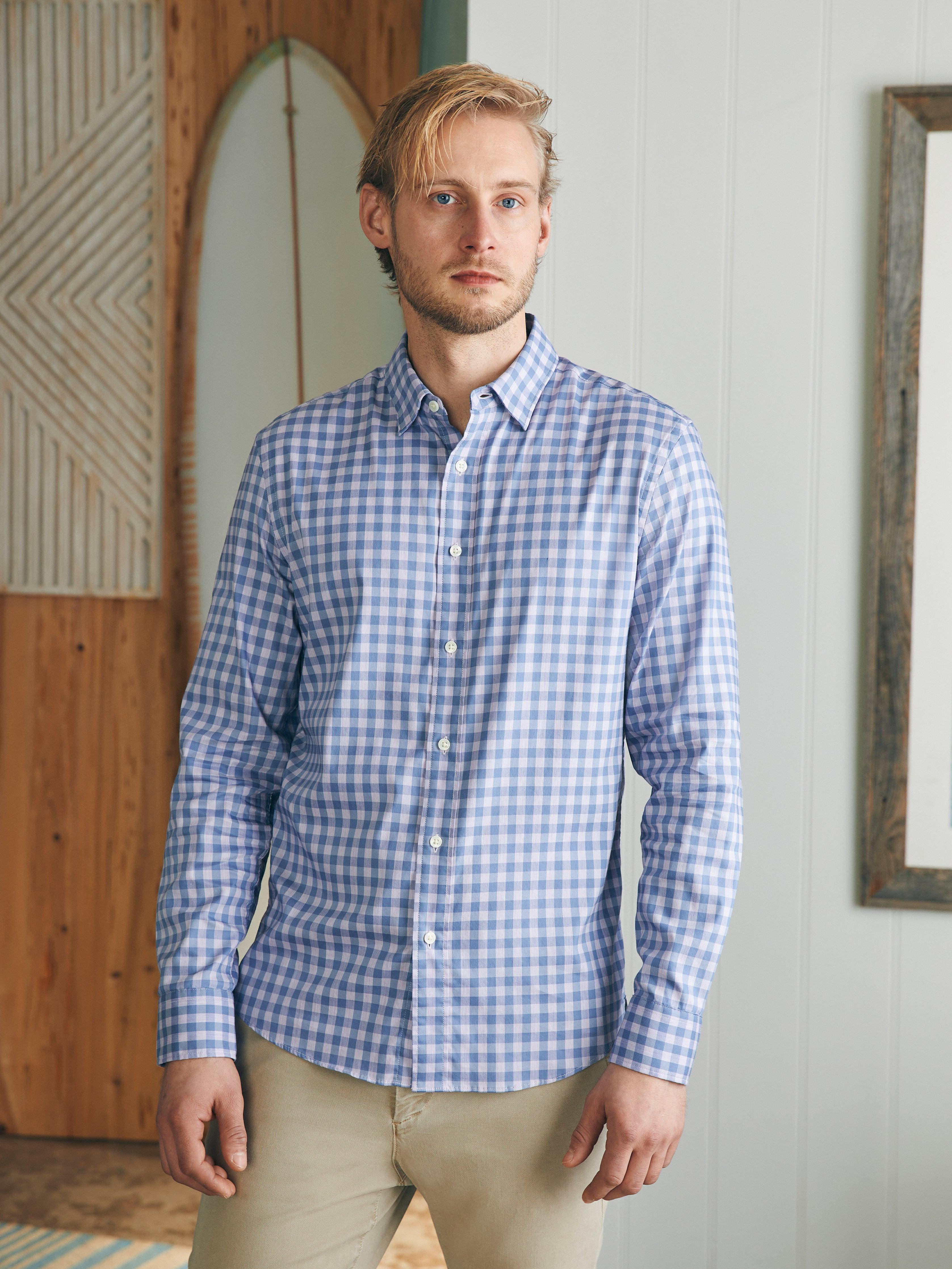 Movement™ Shirt - Lilac Waters Gingham Male Product Image