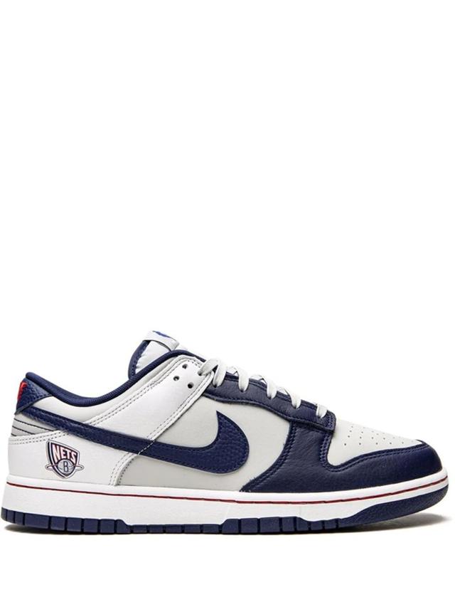 Dunk Low Retro Emb Sneakers In Grey Product Image