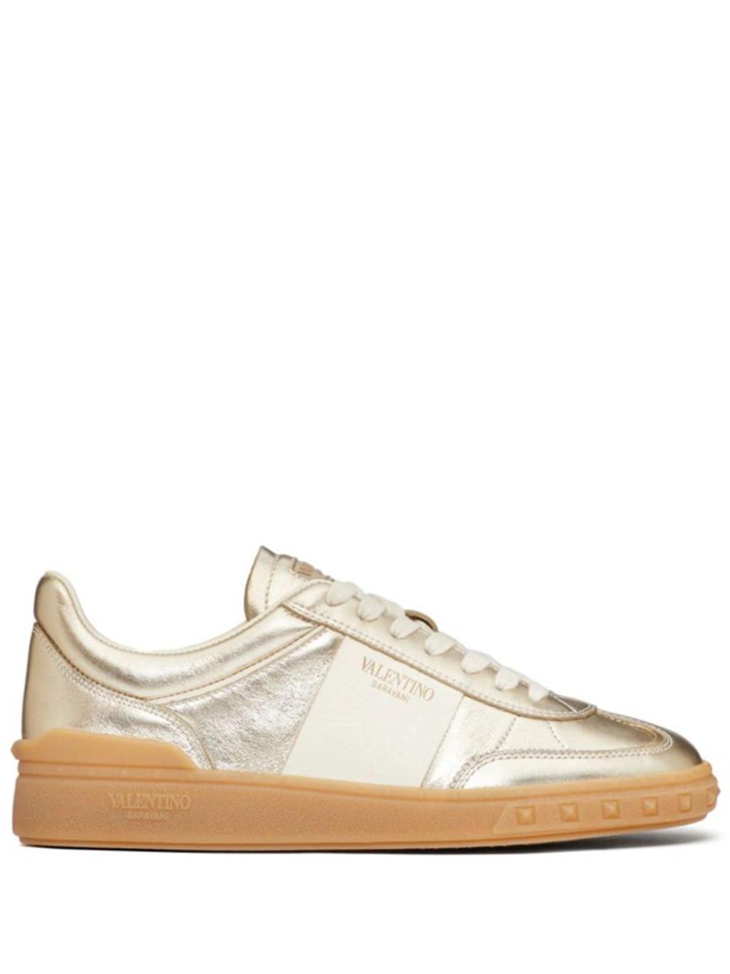 Upvillage Sneakers In Platinum,ivory,amber Product Image