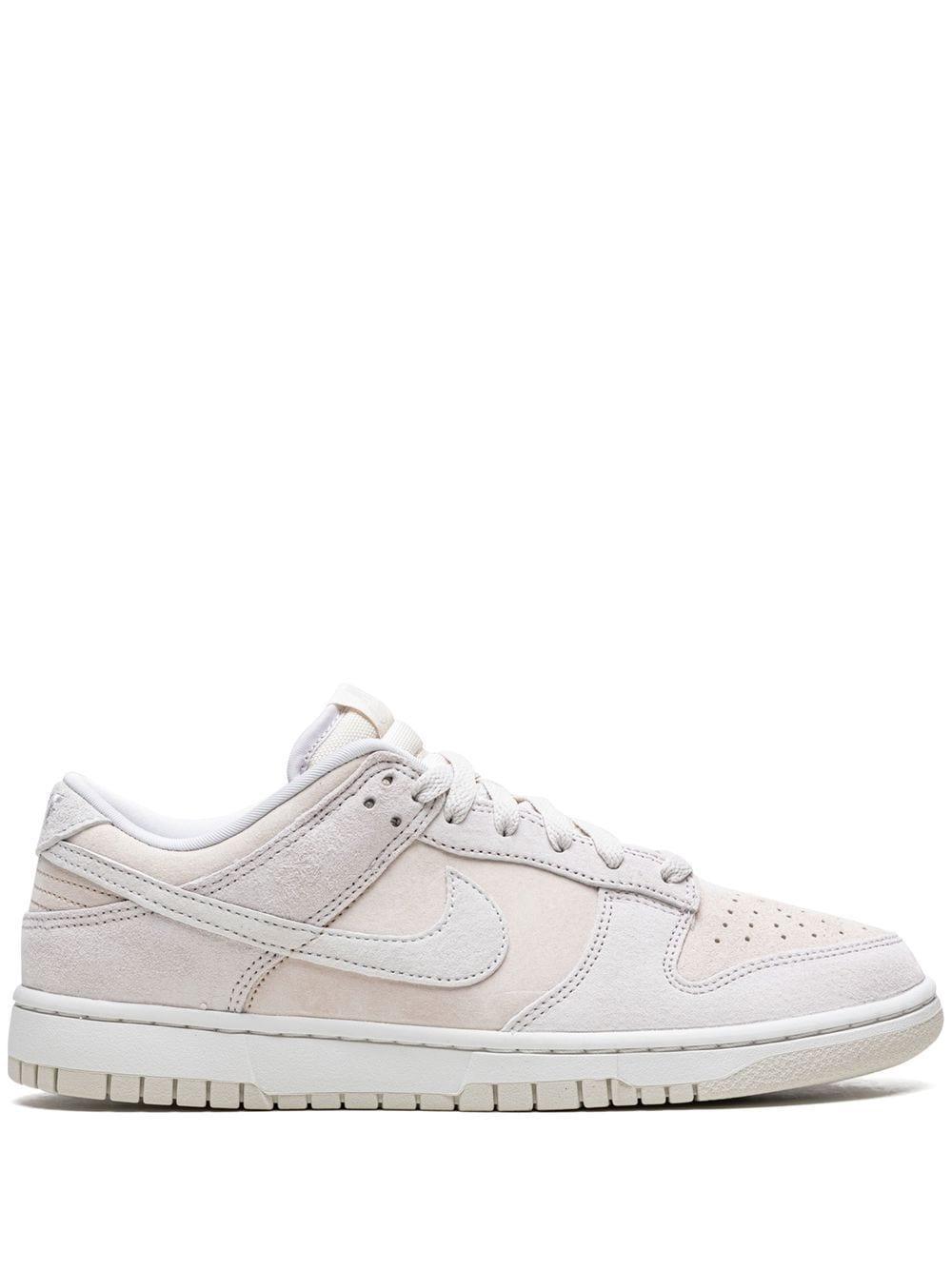 Dunk Low Retro Lace-up Sneakers In Vast Grey/summit White/pearl White Product Image