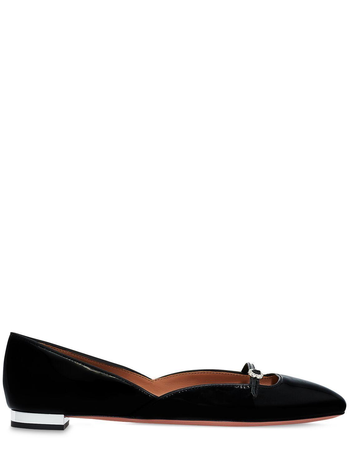 Soul Sister Buckle Ballerina Flats In Black Product Image