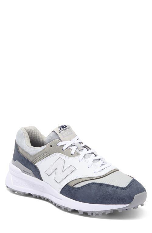 New Balance Golf 997 Golf Shoes (Navy/White) Men's Shoes Product Image