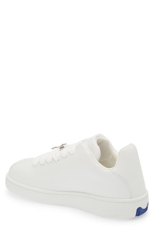 Box Sneaker In White Product Image