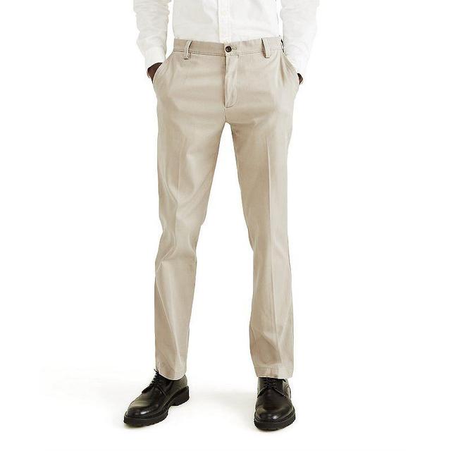 Mens Dockers Stretch Easy Khaki Straight-Fit Flat-Front Pants Product Image