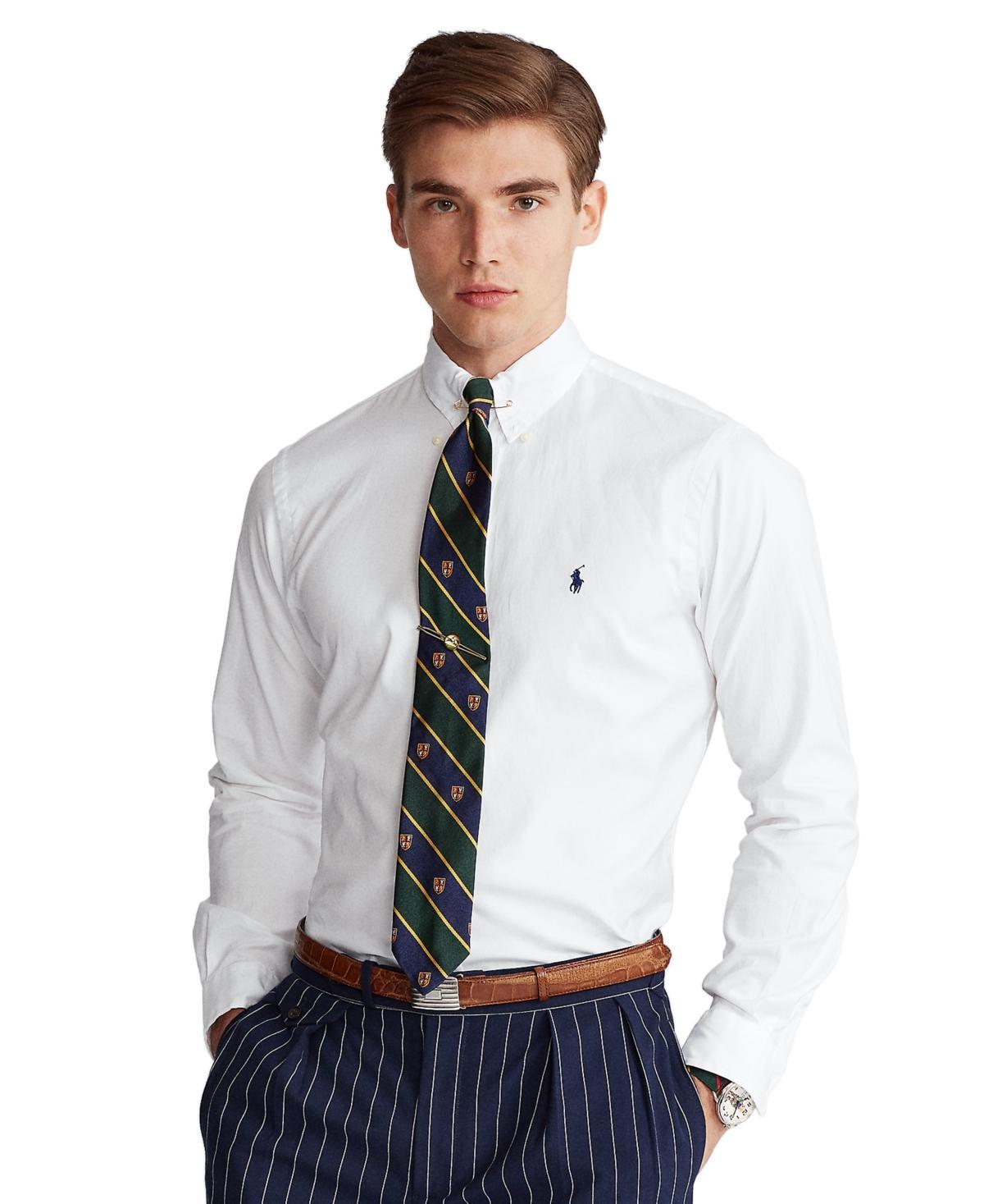 Polo Ralph Lauren Classic Fit Stretch Oxford Shirt Men's Clothing Product Image