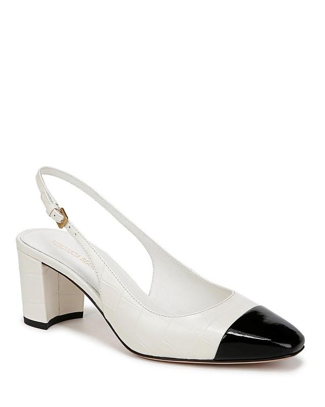 Veronica Beard Womens Cecile Sling Cap Toe Slingback Pumps Product Image