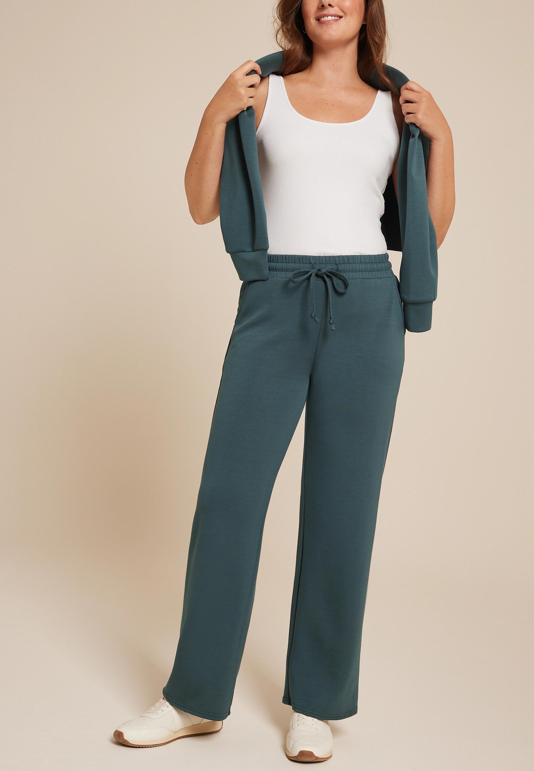 Scuba Wide Leg Sweatpant product image